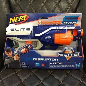 Nerf Elite Disruptor Blaster - Blue and Orange